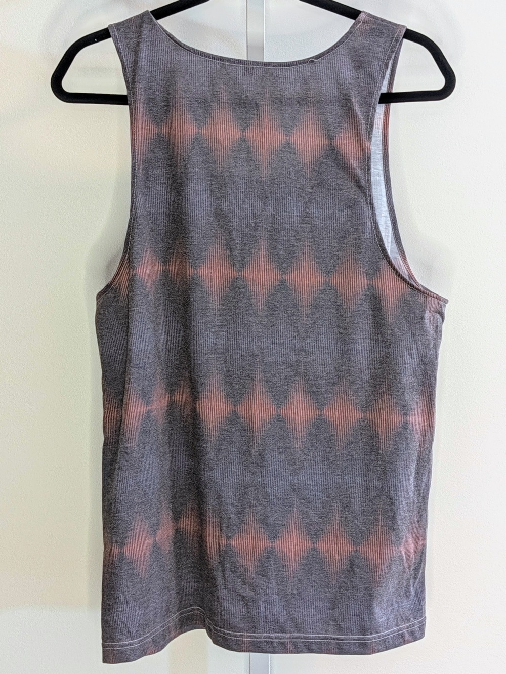 Men's Aztec Ikat Print Ribbed Tank Top - Picture 2 of 2